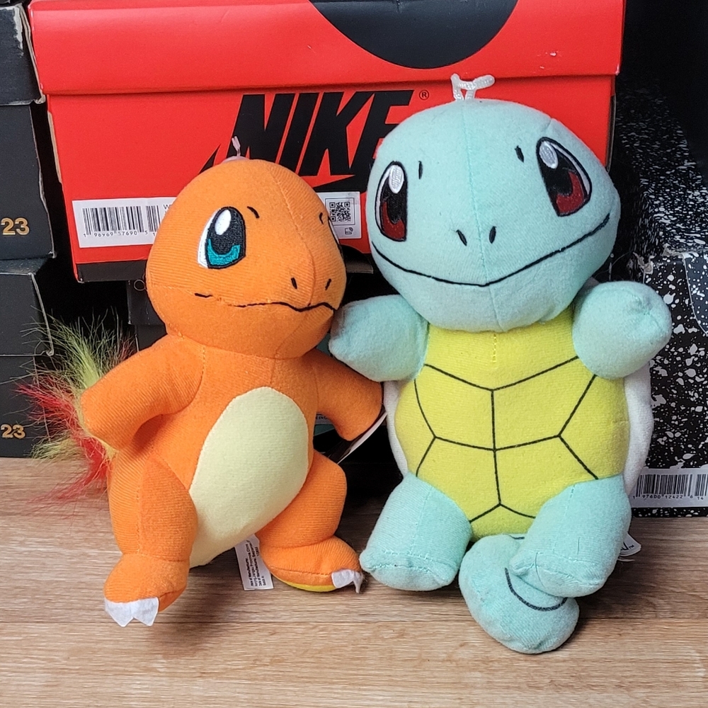 Pokemon Plush Toys 16 Inches Charmander/Squirtle